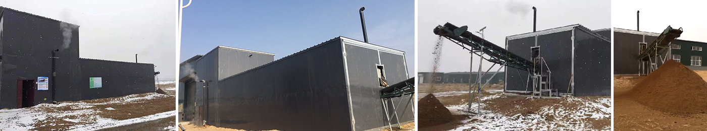 Manure treatment project for large dairy farms in high-altitude cold areas